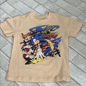 Sonic the Hedgehog Kids Peach T-Shirt